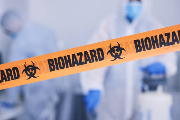 Professional Drug Lab Cleanup technician working in La Porte, TX